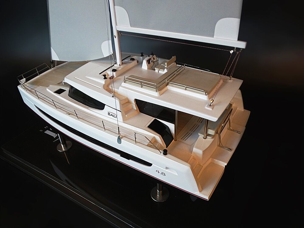 Custom Models - Catana - Bali 4.8 Catamaran custom model - Abordage