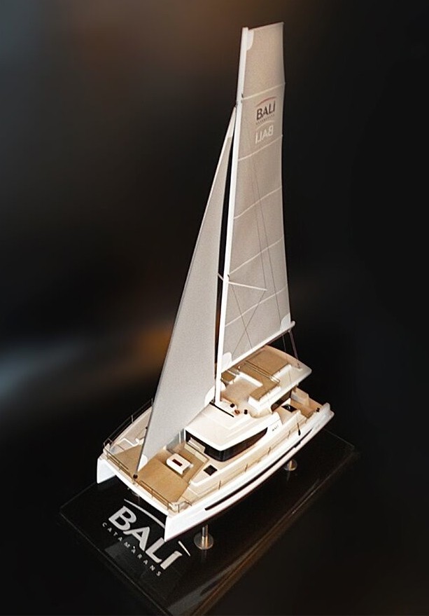 Custom Models - Catana - Bali 4.8 Catamaran custom model - Abordage