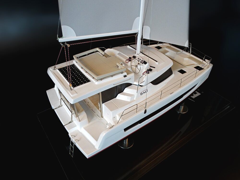 Custom Models - Catana - Bali 4.8 Catamaran custom model - Abordage