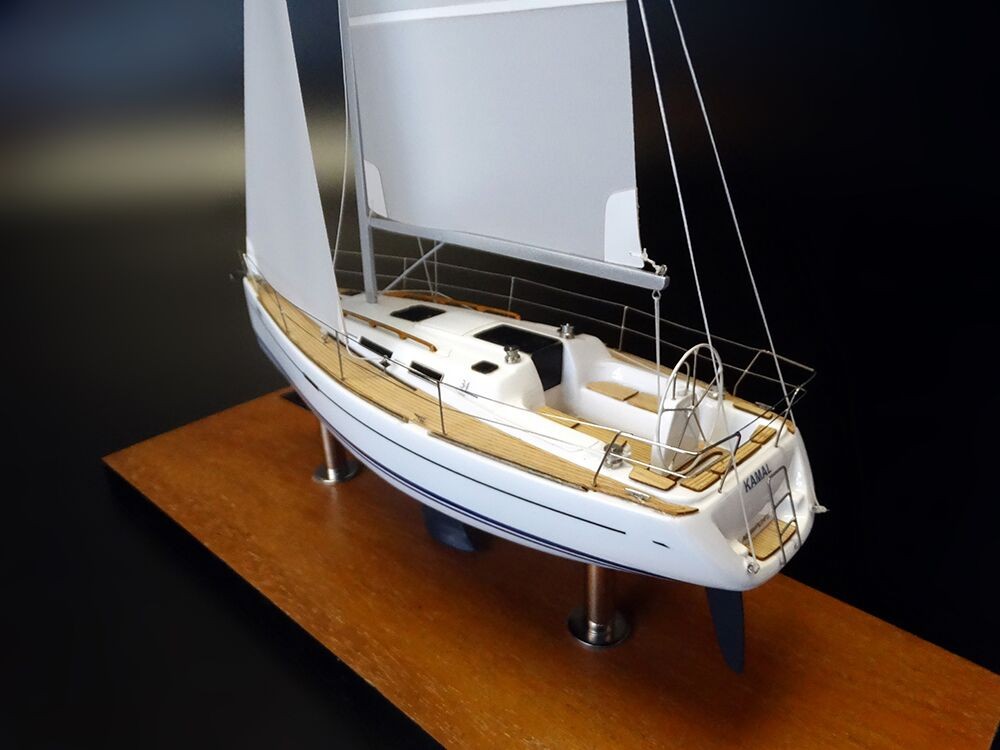Custom Desk Models - Dufour Yachts - Dufour 34 desk model - Abordage