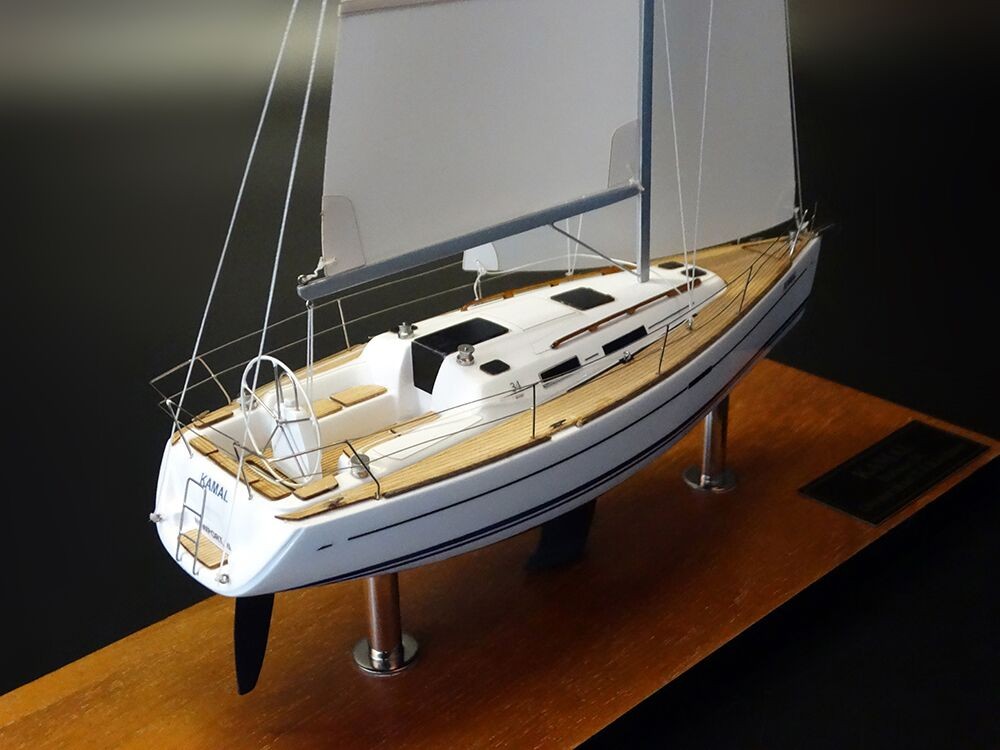 Custom Desk Models - Dufour Yachts - Dufour 34 desk model - Abordage