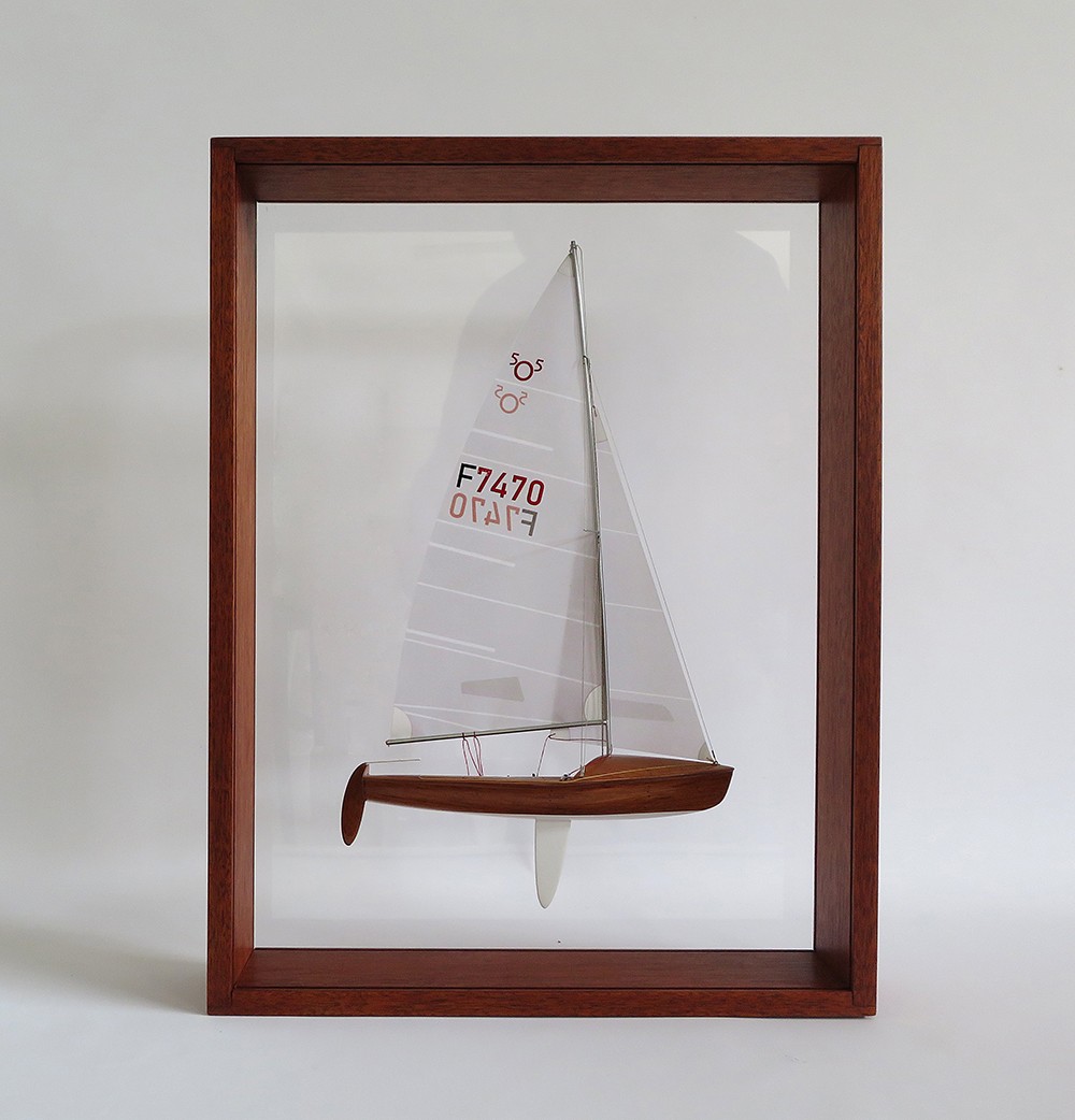 Custom Half Models - - Galletti 505 framed half model - Abordage