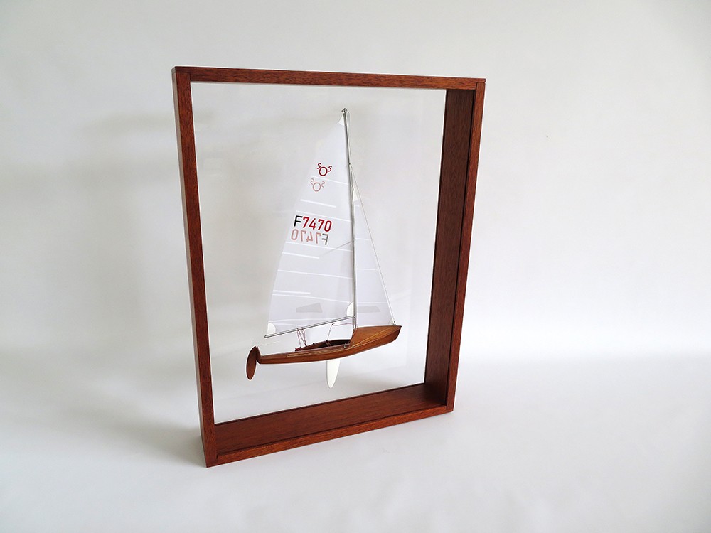 Custom Half Models - - Galletti 505 framed half model - Abordage