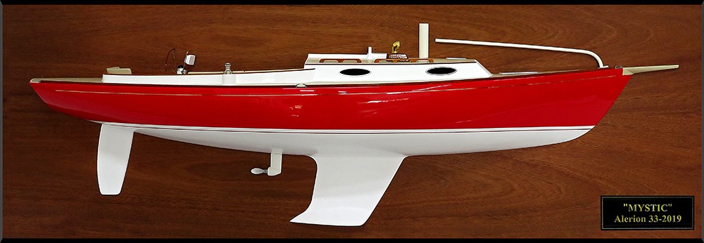 Custom Half Models - Alerion Express - Alerion Express 33 very large half model - Abordage