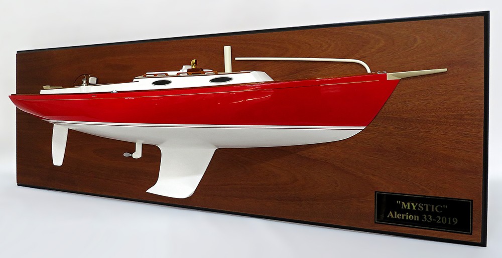 Custom Half Models - Alerion Express - Alerion Express 33 very large half model - Abordage