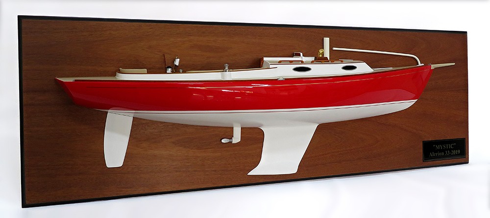 Custom Half Models - Alerion Express - Alerion Express 33 very large half model - Abordage