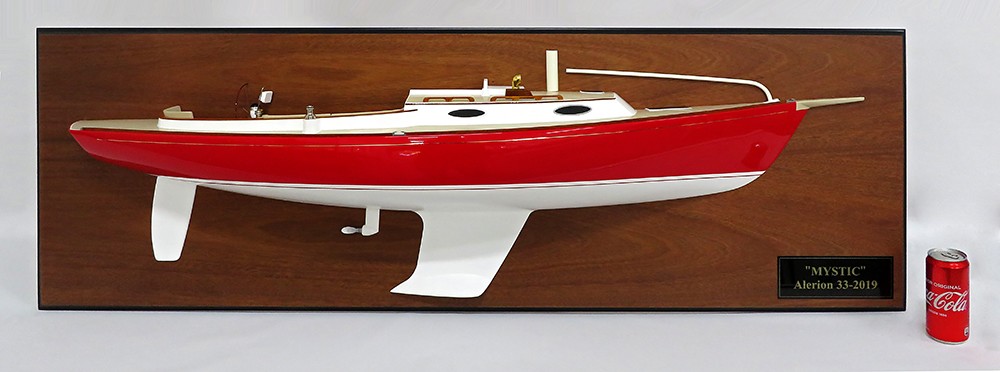 Custom Half Models - Alerion Express - Alerion Express 33 very large half model - Abordage