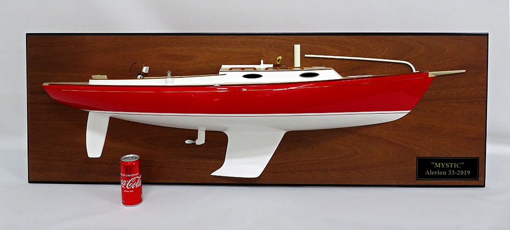 Custom Half Models - Alerion Express - Alerion Express 33 very large half model - Abordage