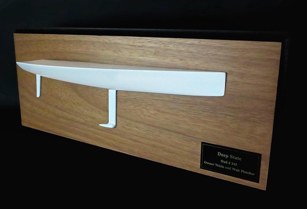 Custom Half Models - Viper 640 One Design Sport Boat - Viper 640 custom half hull - Abordage