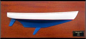 Custom Half Models - - Morgan 24 half hull - Abordage