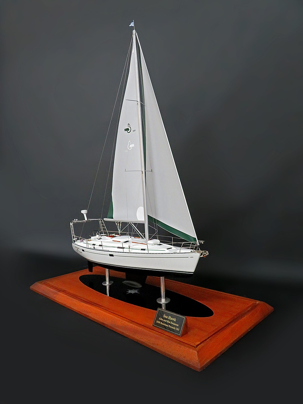 Custom Models - Beneteau - Beneteau Oceanis 381 custom model - Abordage