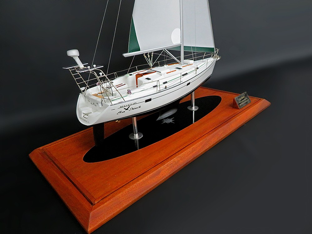 Custom Models - Beneteau - Beneteau Oceanis 381 custom model - Abordage