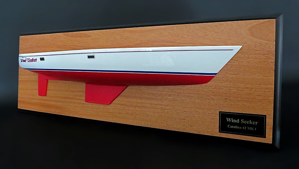 Custom Half Models - Catalina - Catalina 42 MKI flushdeck half hull - Abordage