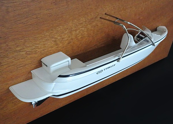 Custom Half Models - Cobalt - Cobalt 226 custom half model with deck details - Abordage