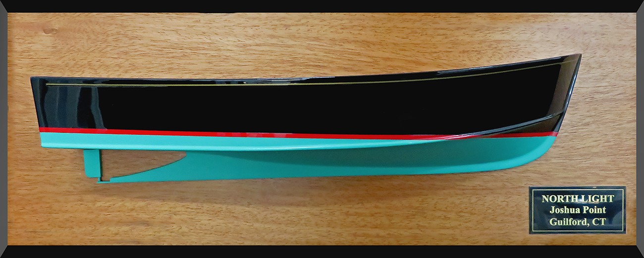 Custom Half Models - - Fortier 26 flush deck half hull - Abordage