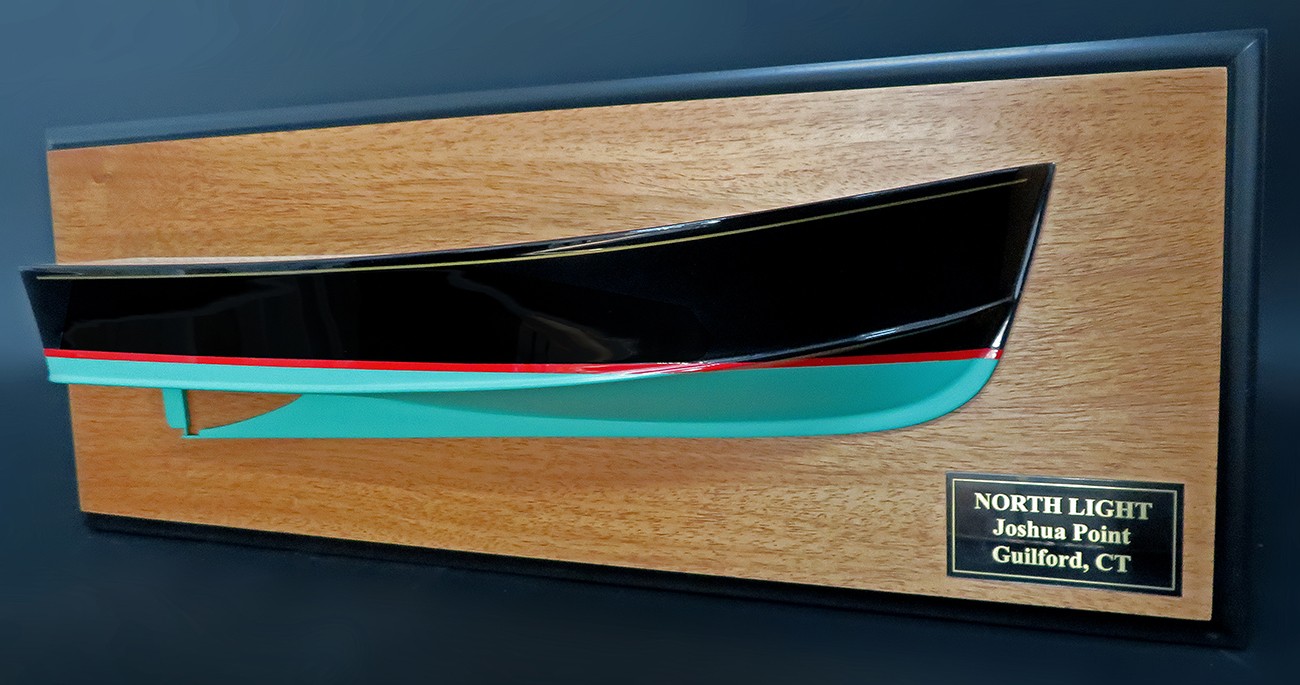 Custom Half Models - - Fortier 26 flush deck half hull - Abordage