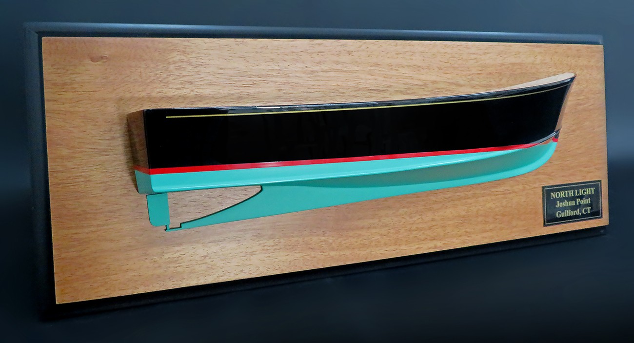 Custom Half Models - - Fortier 26 flush deck half hull - Abordage