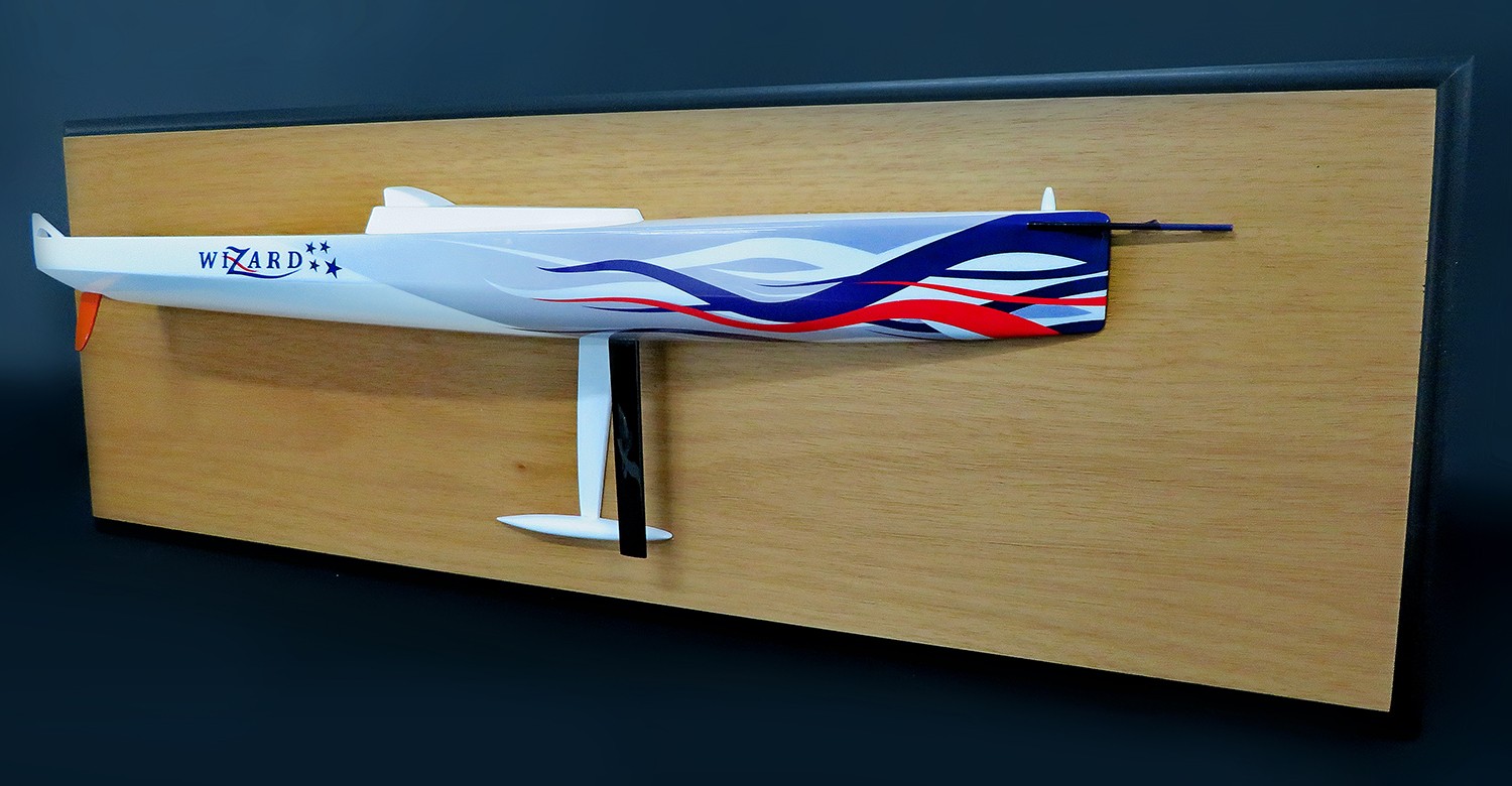 Custom Half Models - - Volvo Open 70 WIZARD, old Groupama - Abordage