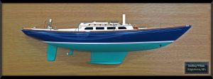 Custom Half Models - Morris Yachts - Morris 42 custom half model with deck details - Abordage