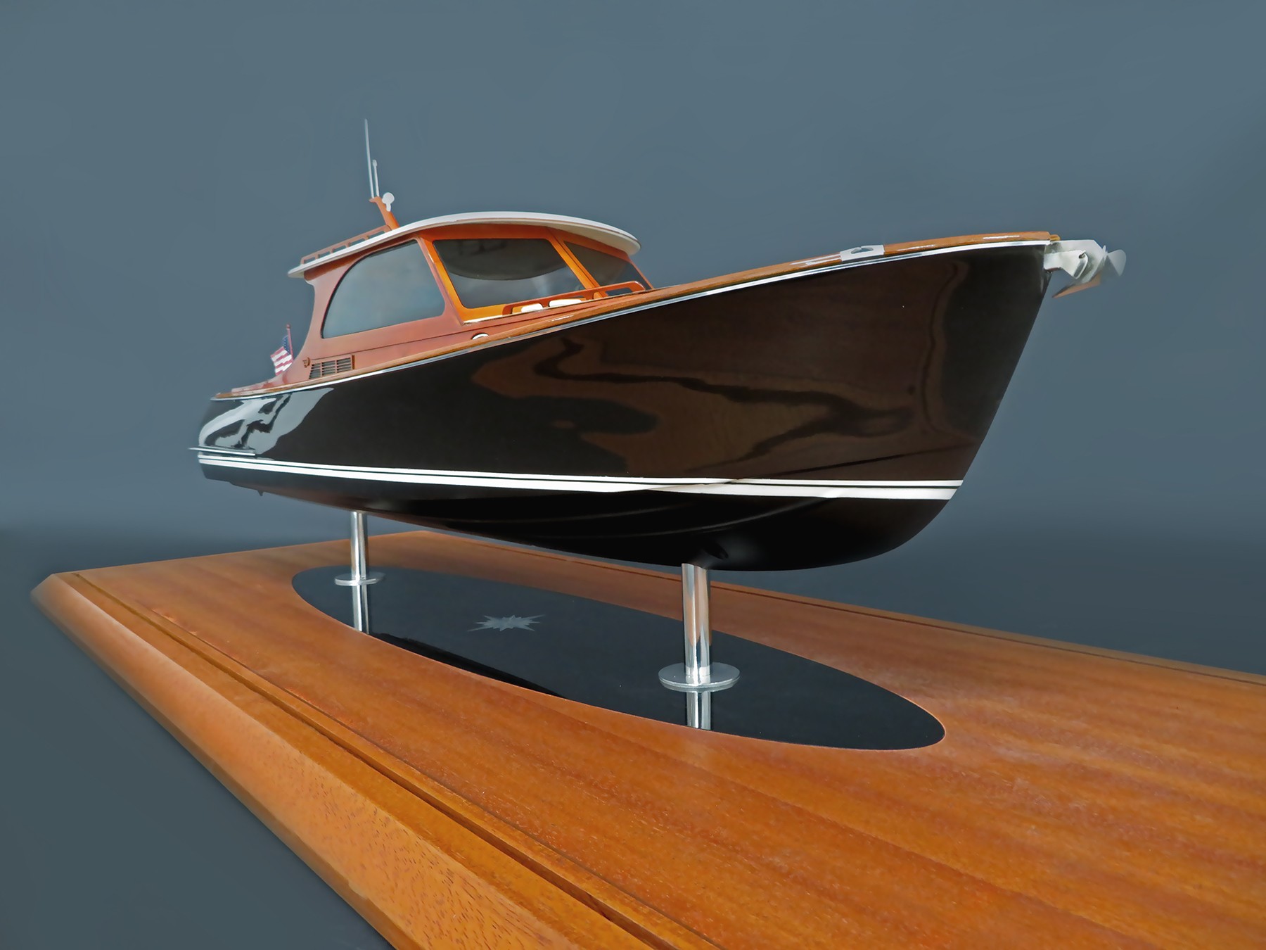 Custom Models - Hinckley - Hinckley Picnic 40 custom model - Abordage