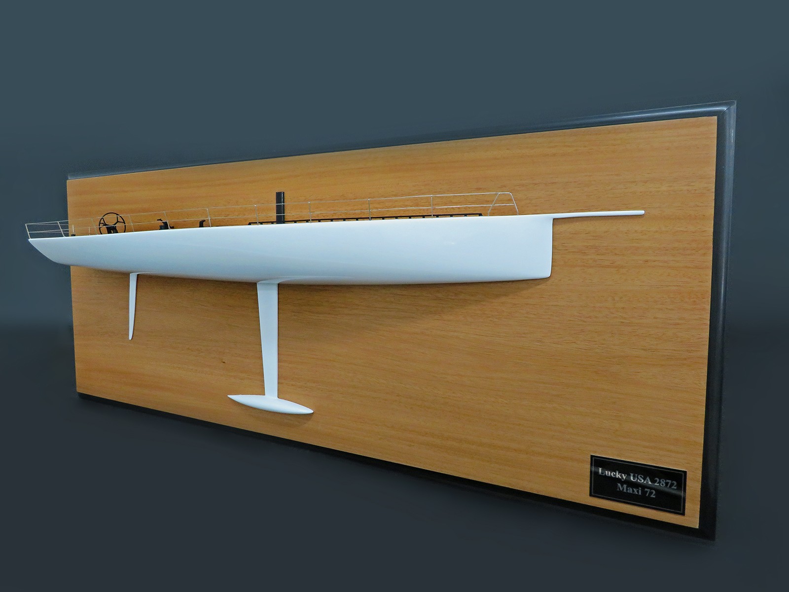 Custom Half Models - - Maxi 72 deck detailed half model - Abordage