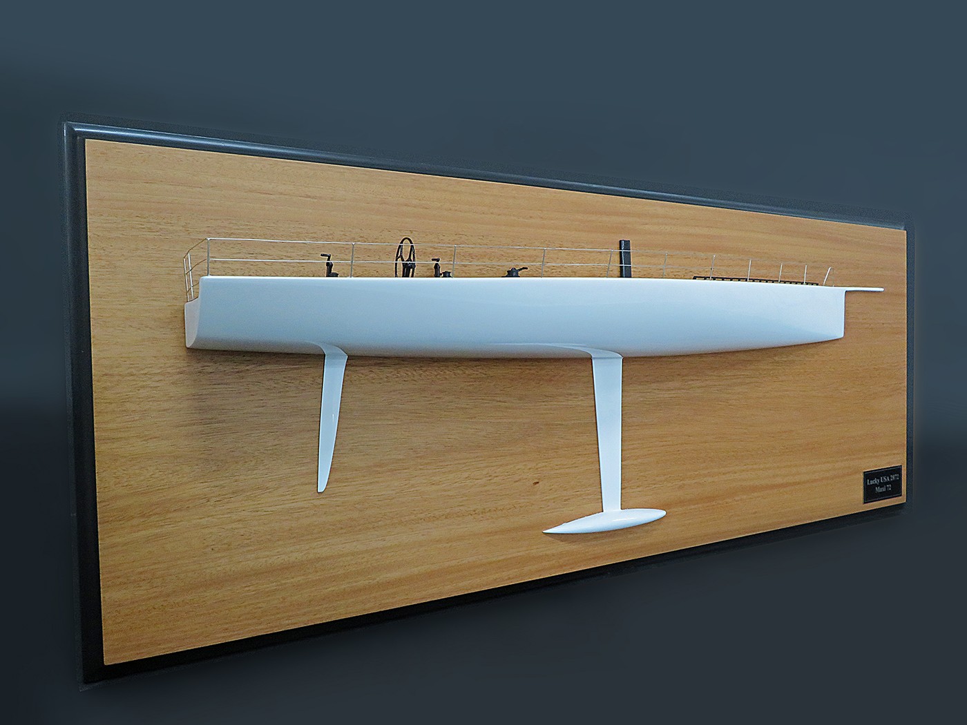 Custom Half Models - - Maxi 72 deck detailed half model - Abordage