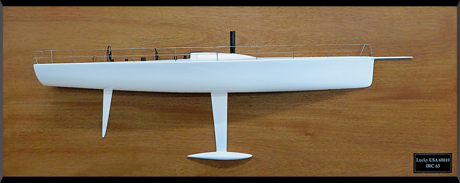 Custom Half Models - - McConaghy 63 custom half model with deck details - Abordage