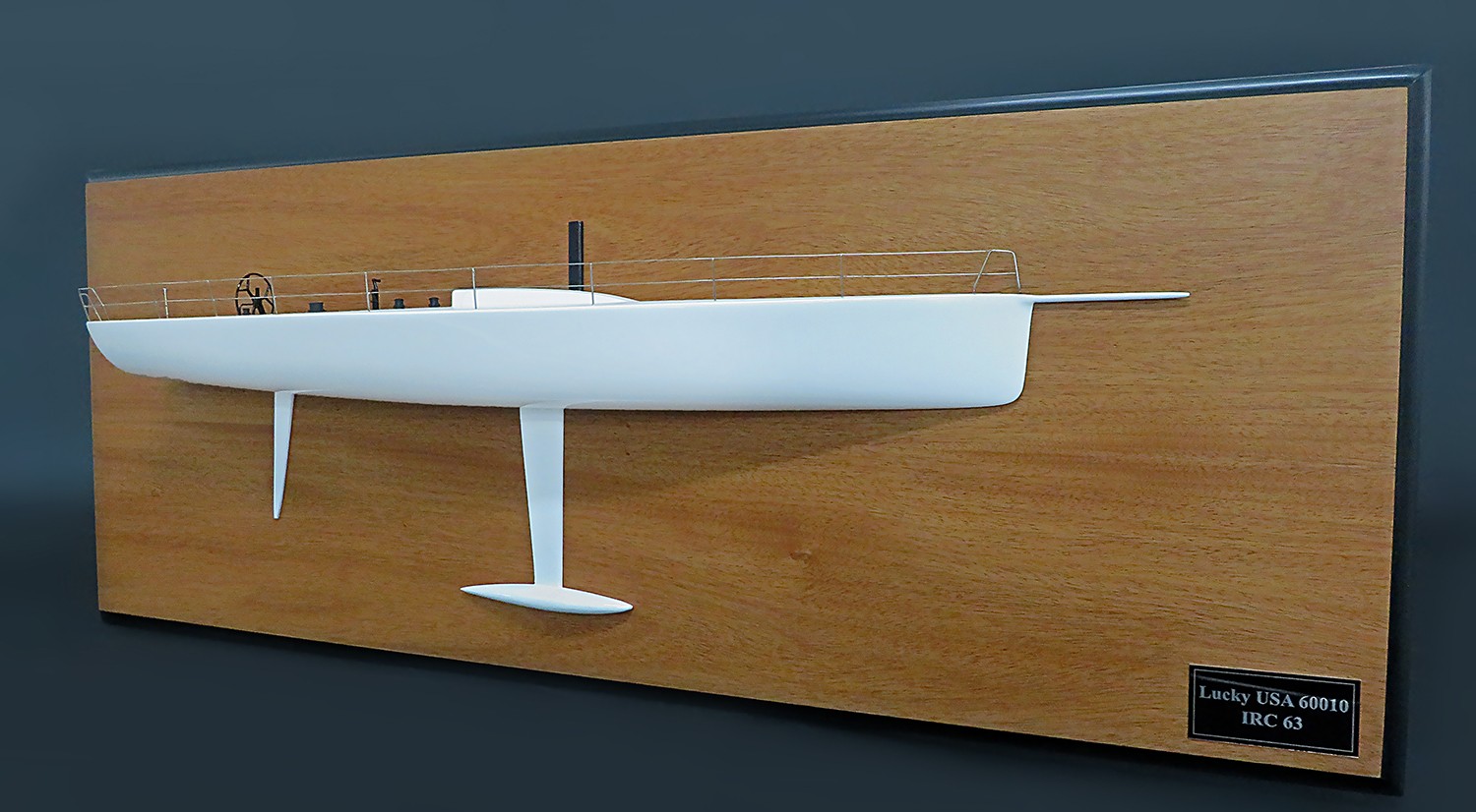 Custom Half Models - - McConaghy 63 custom half model with deck details - Abordage