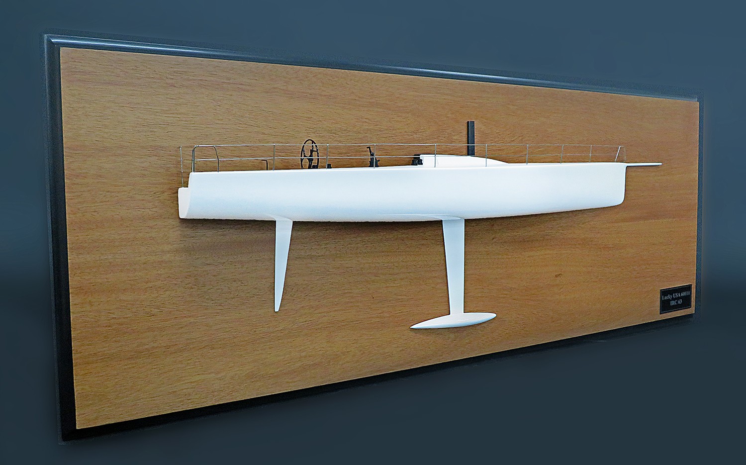 Custom Half Models - - McConaghy 63 custom half model with deck details - Abordage