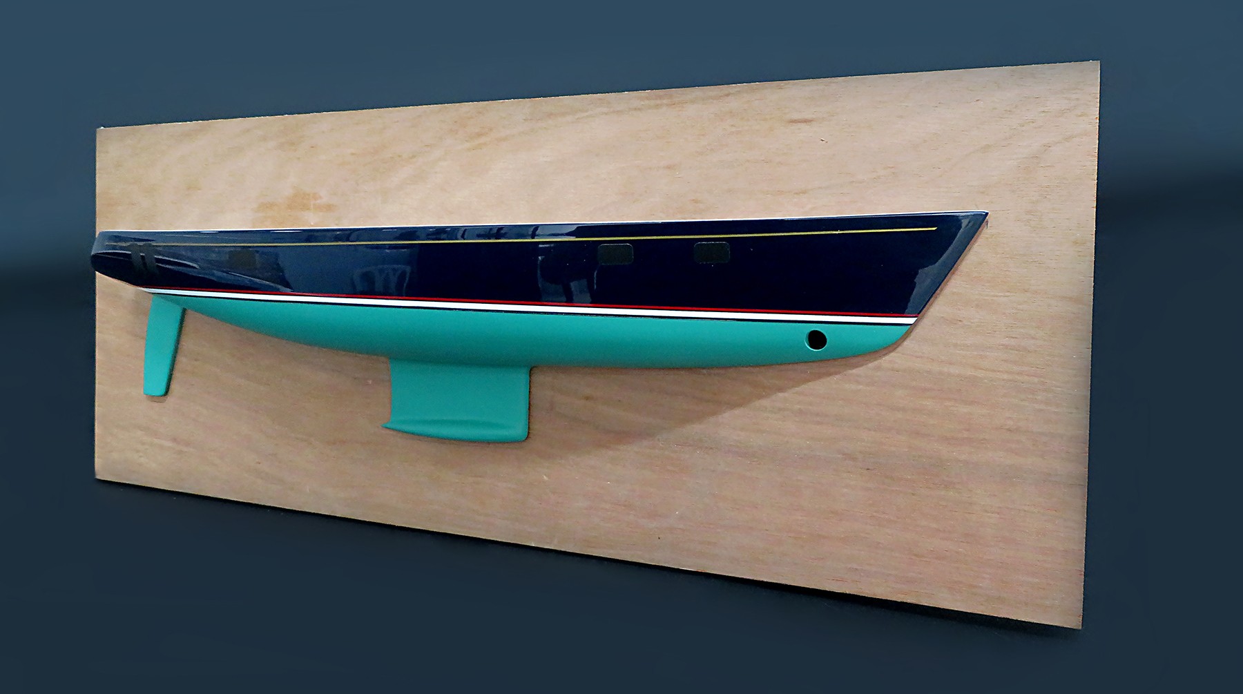 Custom Half Models - - Discovery 58 flushdeck half hull - Abordage