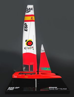 Desk Models - - Sail GP SPAIN desk model - Abordage
