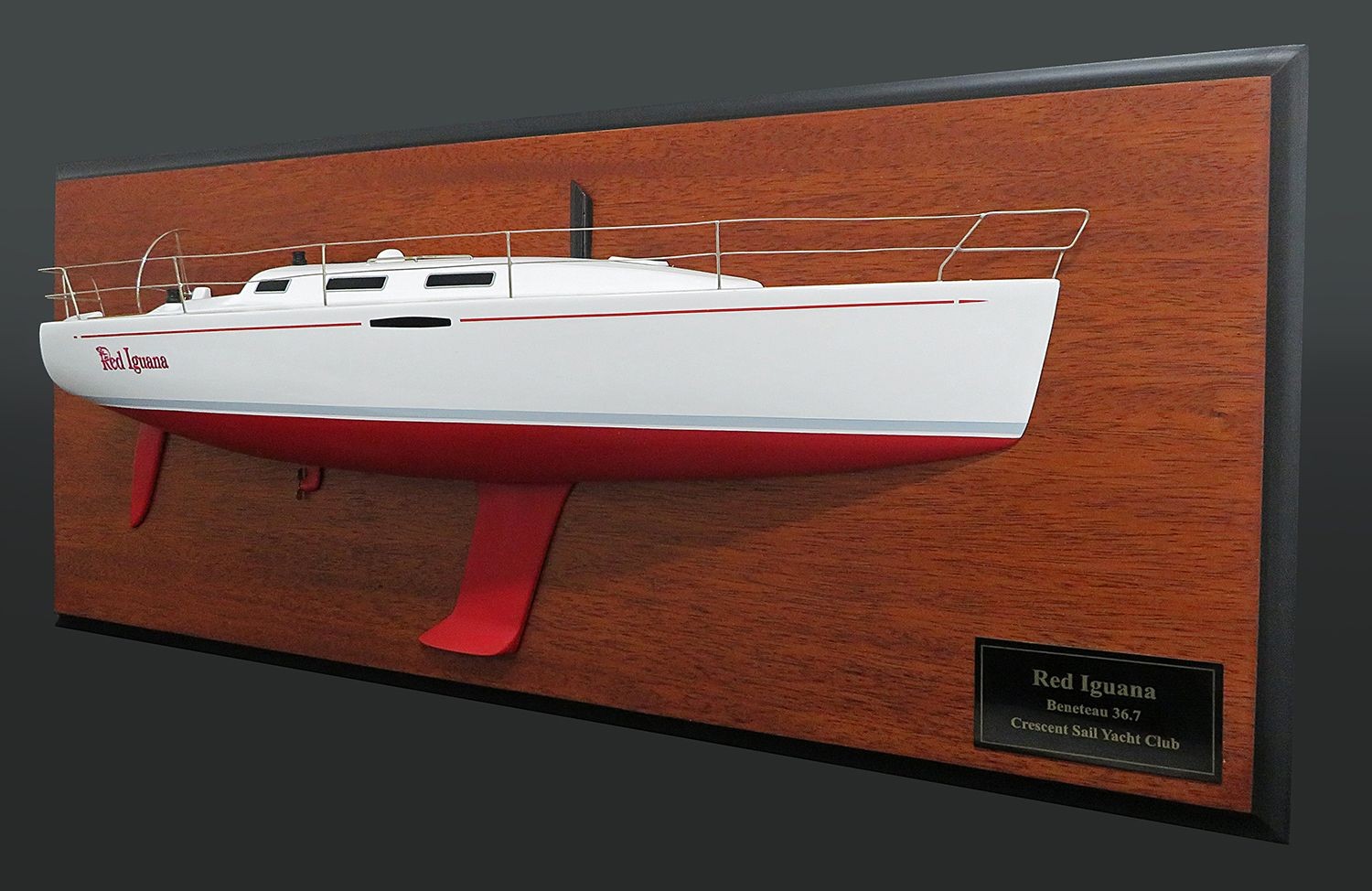 Custom Half Models - Beneteau - Beneteau 36.7 custom half model with deck details - Abordage