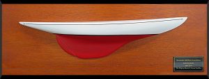 Custom Half Models - International One Design - IOD - IOD 33 International One Design flushdeck half hull - Abordage