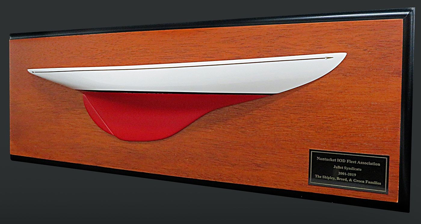 Custom Half Models - International One Design - IOD - IOD 33 International One Design flushdeck half hull - Abordage