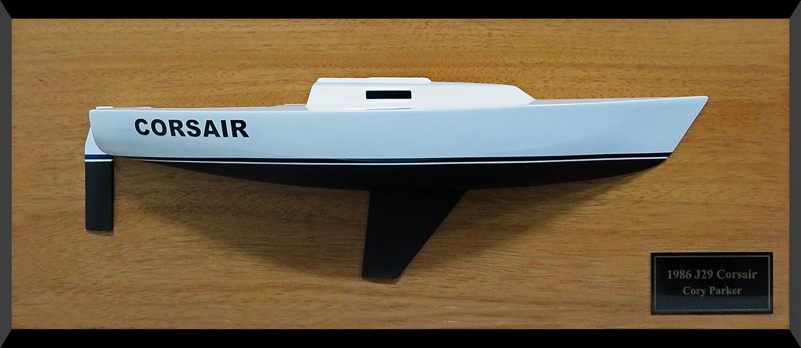 Custom Half Models - JBoats - J29 J Boats custom half model with cabin and cockpit only - Abordage