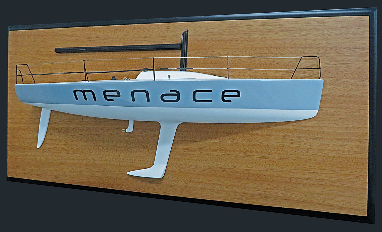 Custom Half Models - Farr - Farr 30 custom half model with deck details - Abordage