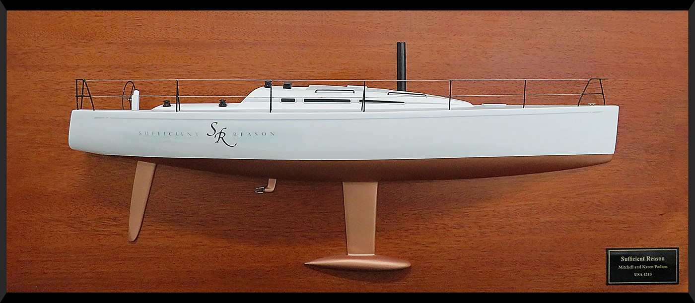 Custom Half Models - Nautor Swan - Nautor Swan 42 custom half model with deck details - Abordage