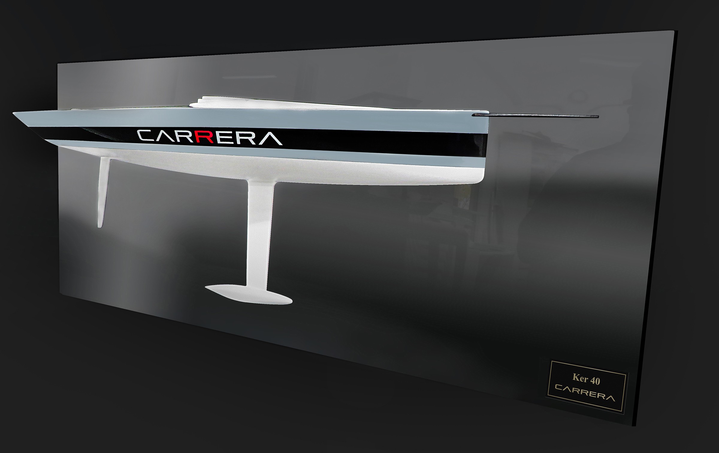 Custom Half Models - - Ker 40 custom half model with cabin and cockpit only - Abordage