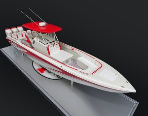 Custom Models - Cigarette - Cigarette 39 Top Gun custom model - Abordage