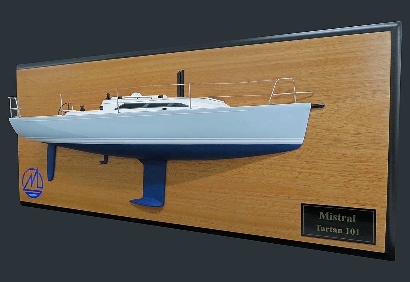 Custom Half Models - Tartan - Tartan 101 half model with deck details - Abordage