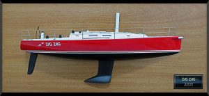 Custom Half Models - JBoats - J 122 custom half model with deck details - Abordage