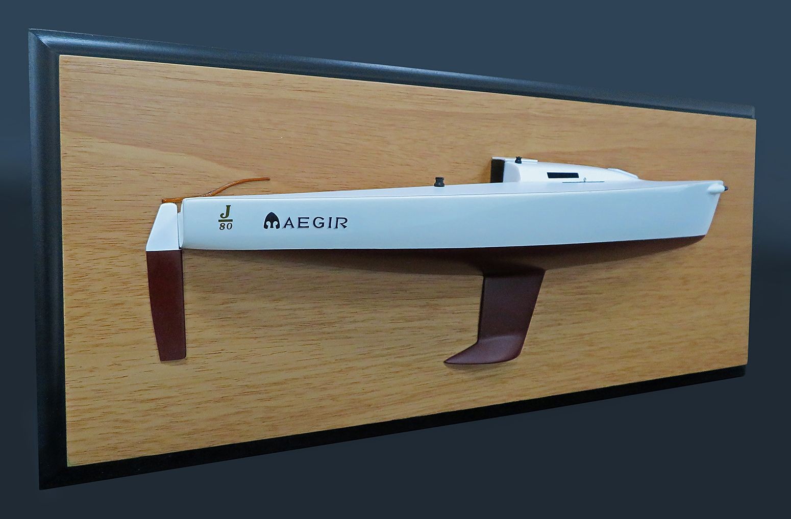 Custom Half Models - JBoats - J80 half model with cabin and cockpit only - Abordage