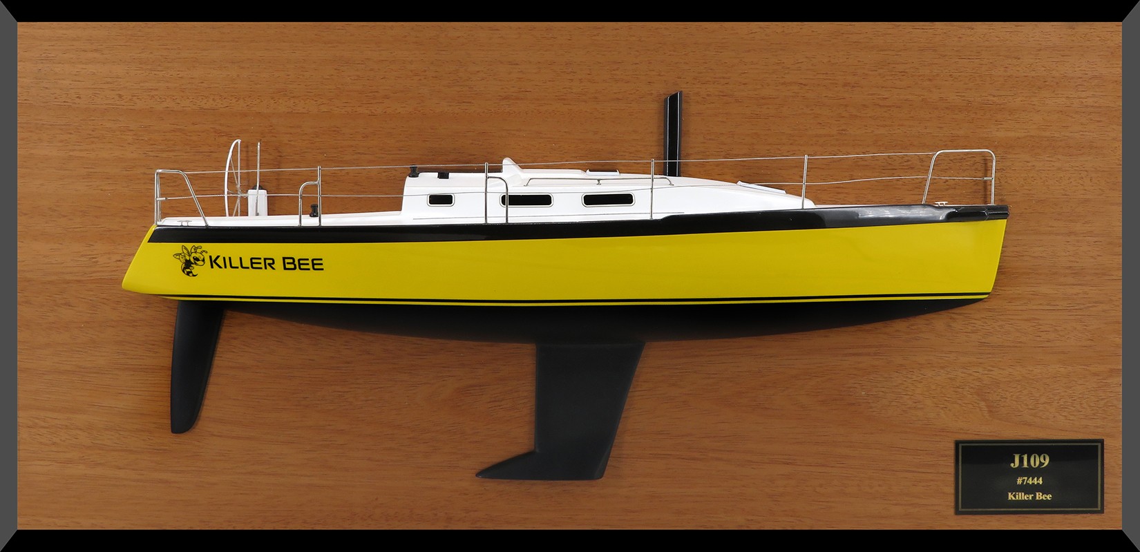 Custom Half Models - JBoats - J 109 JBoats half model with deck details - Abordage