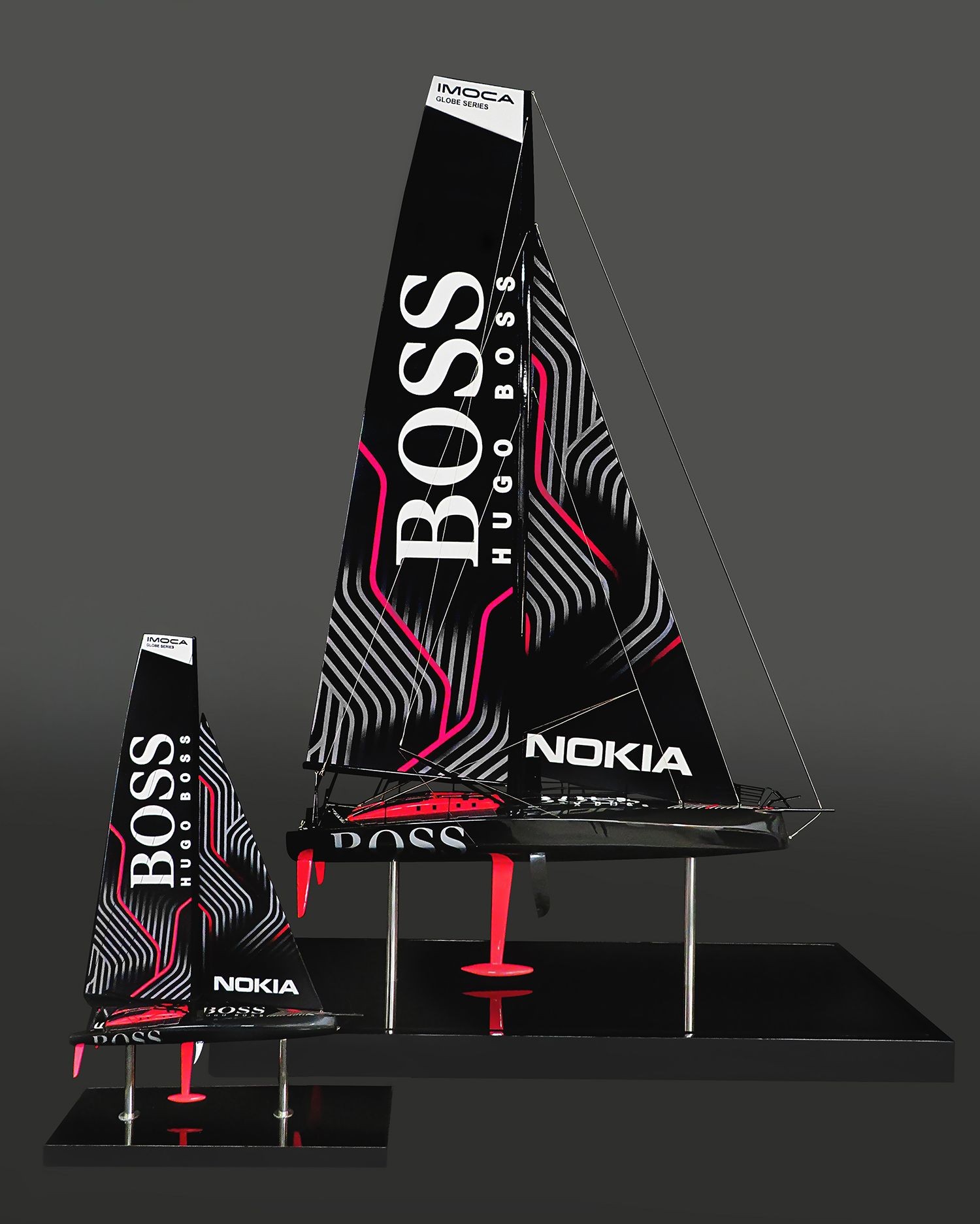 Custom Models - - Alex Thompson's Vendée Globe racer HUGO BOSS model 2020 - Abordage
