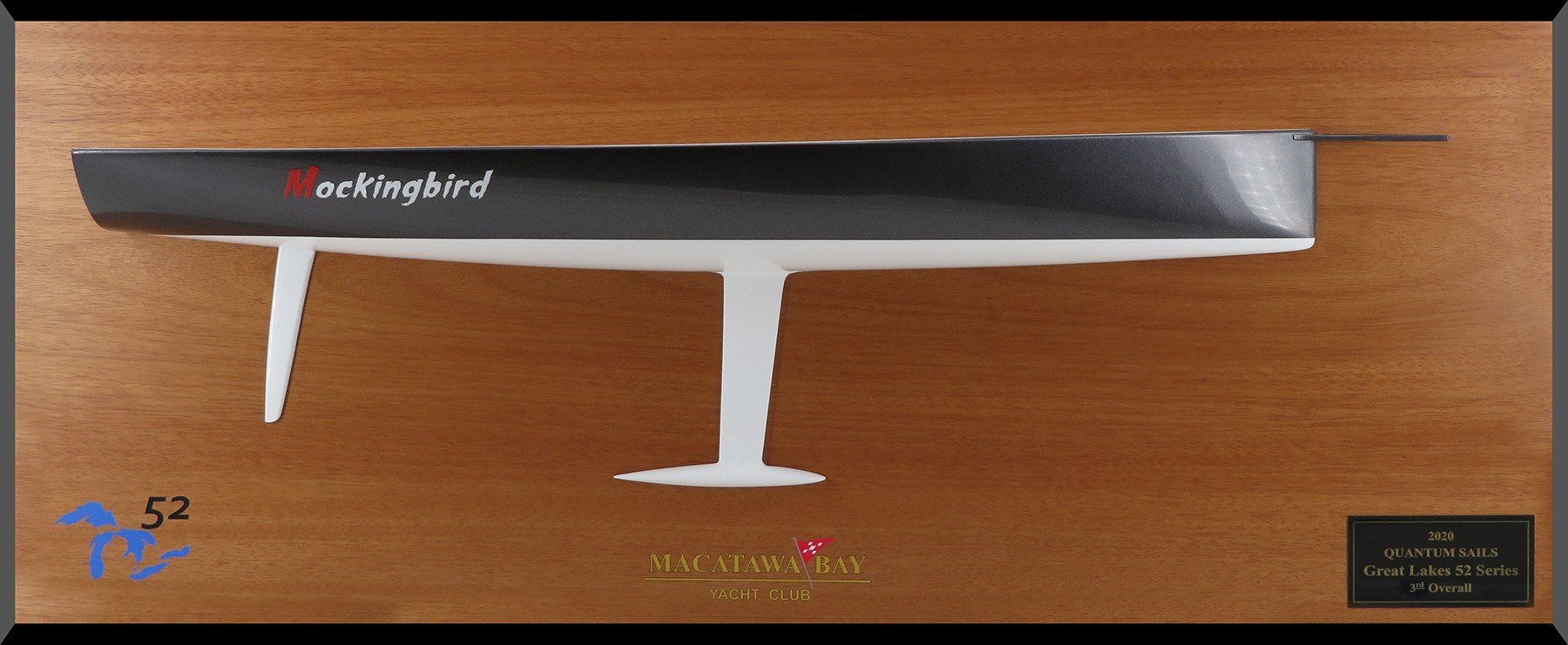 Custom Half Models - TP 52 - TP 52 custom half hull flushdeck - Abordage