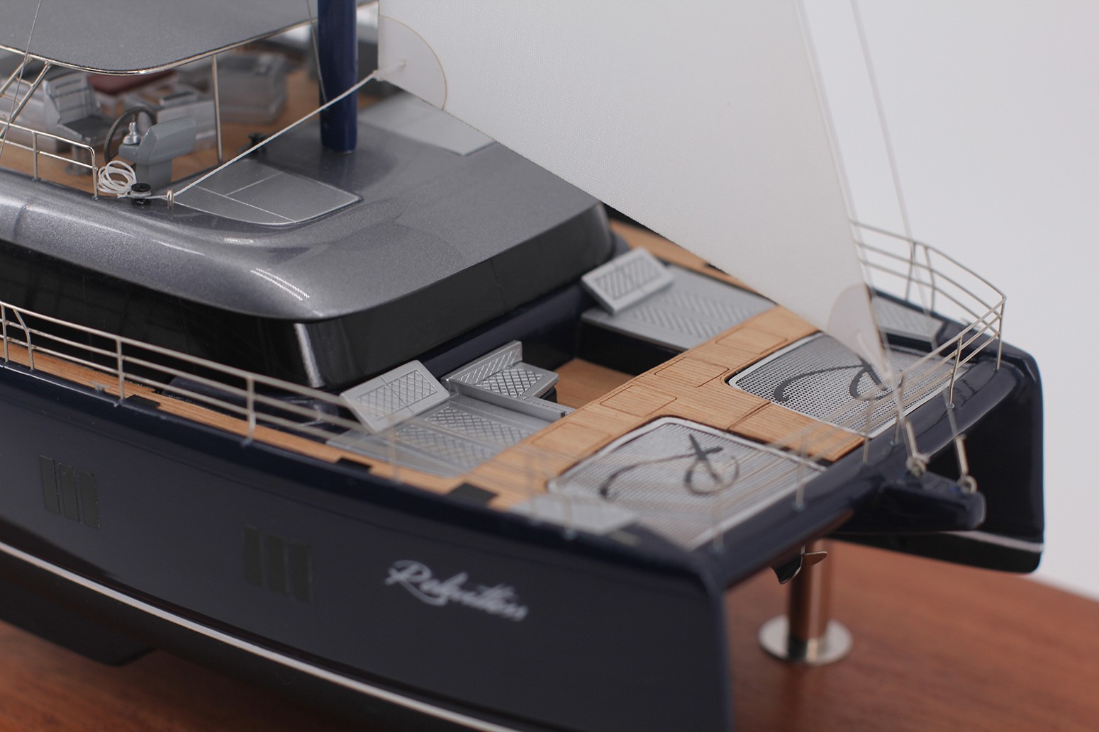 Custom Desk Models - - Sunreef 60 custom desk model - Abordage