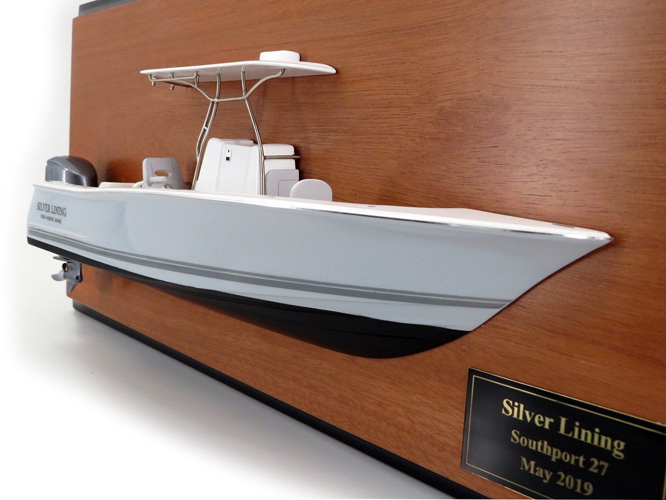 Custom Half Models - - Southport 27 custom half model with deck details - Abordage