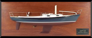 Custom Half Models - Alerion Express - Alerion 33 custom half model with deck details - Abordage