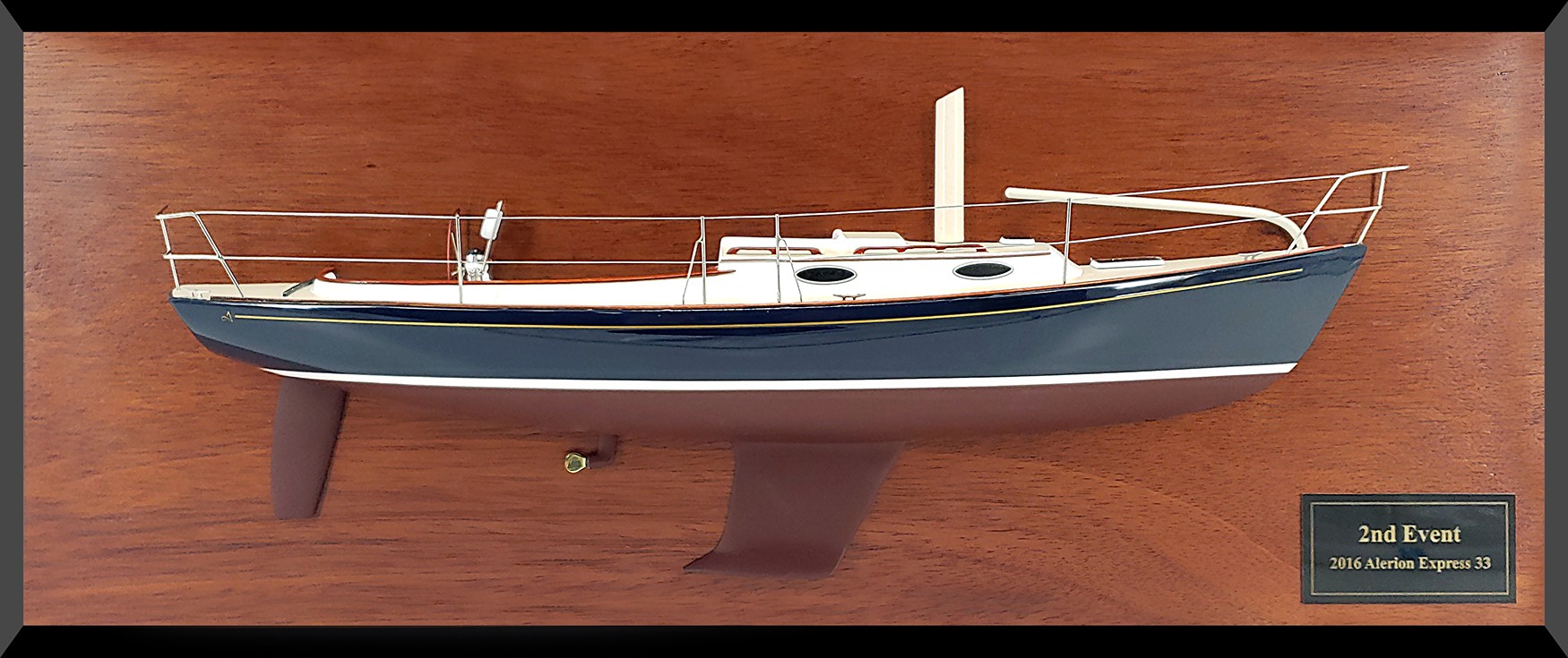 Custom Half Models - Alerion Express - Alerion 33 custom half model with deck details - Abordage