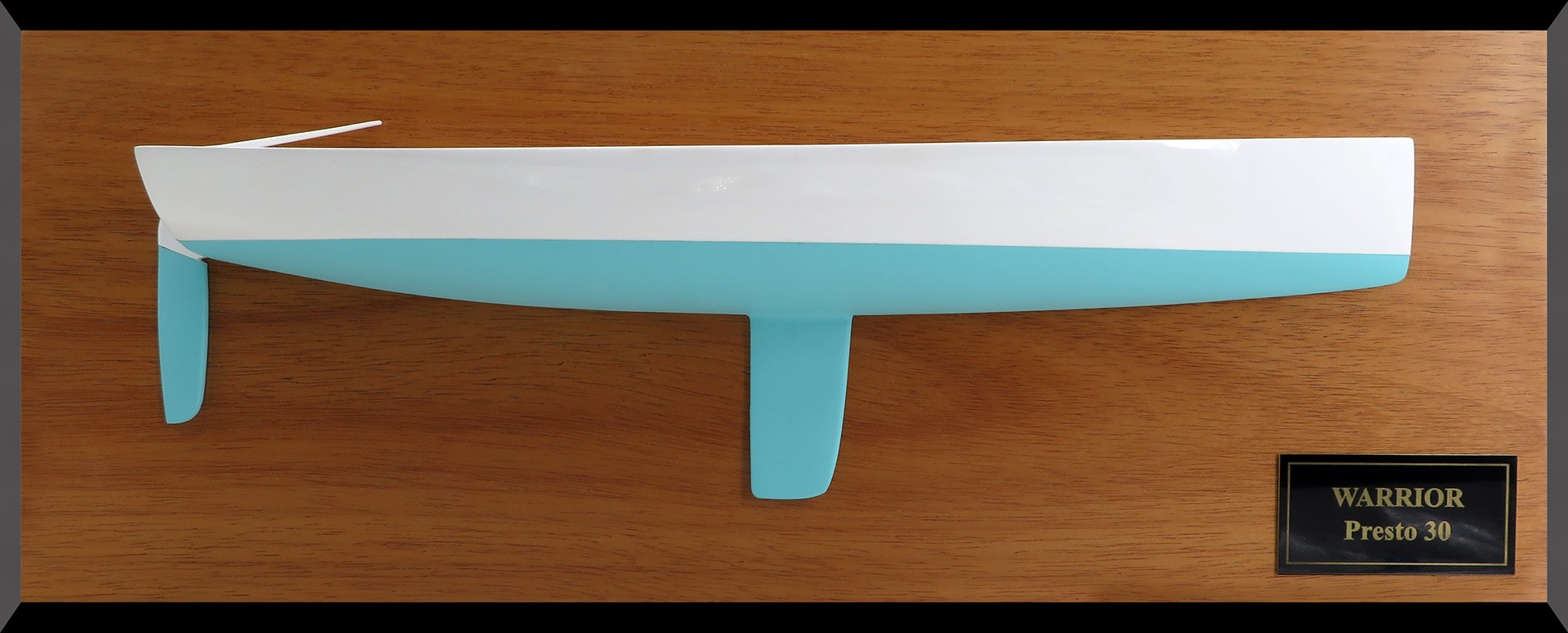 Custom Half Models - RODGER MARTIN DESIGN - Presto 30 half hull - Abordage